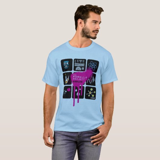 Formule Project Mannen T-Shirt (Voorkant volledig)