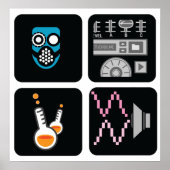 Formule Project vierkant-set-1 Poster (Voorkant)