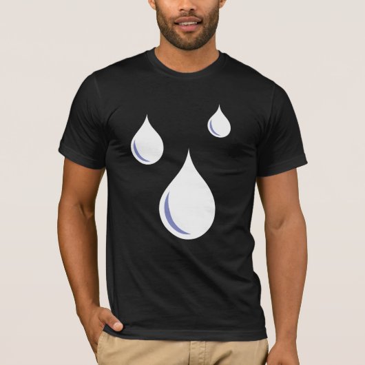 Formule Project water-druppeltjes T-Shirt (Voorkant)