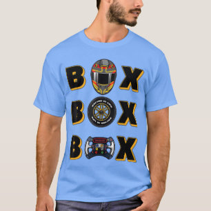 Formule raceauto helm Bo Bo Bo Pit Bo Rad fami T-shirt