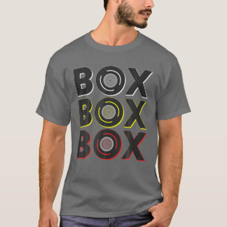 Formule racebox met racebus: radiooproep aan Pit B T-shirt