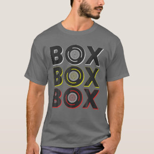 Formule racebox met rackdoos Radioroep naar Pit B T-shirt
