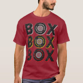 Formule racebox met wieltjes t-shirt (Voorkant)