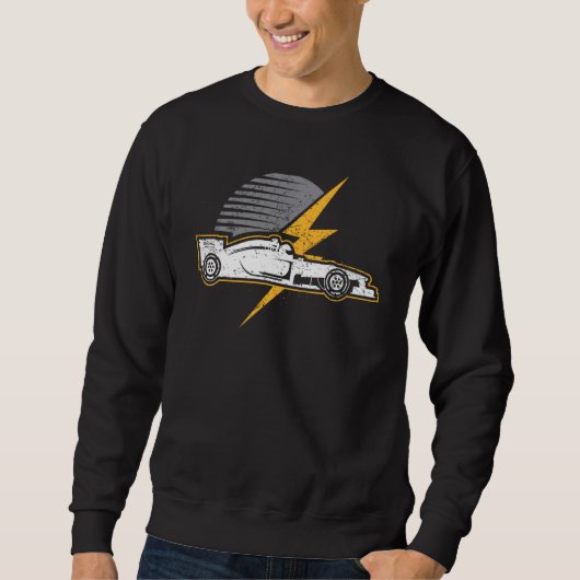 Formule racewagen Lover Idee Trui (Voorkant)