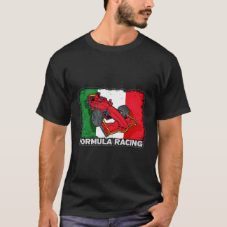 Formule Racing Auto Italiaans T-shirt
