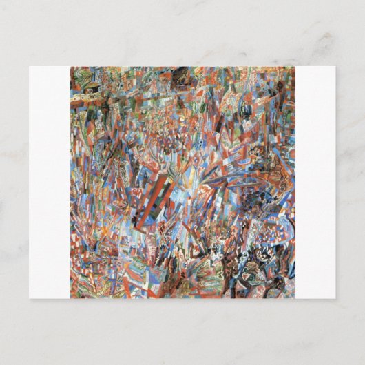 Formule van de lente van Pavel Filonov Briefkaart (Voorkant)