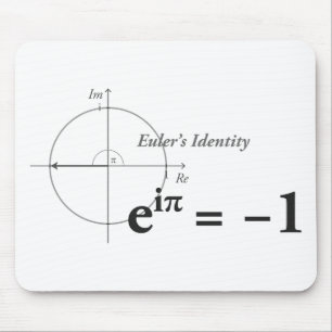 Formule voor de Wiskunde van de identiteit van Eul Muismat