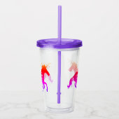 Formule voor Unicorn Power Wiskunde Acryl Drinkbeker (Rechts)