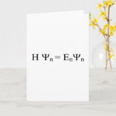 Formule Wiskunde wiskundige fysica Kaart (Gele Bloem)