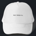 Formule Wiskunde wiskundige ln(z) = ln(|z|)   i*j Trucker Pet<br><div class="desc">I love Math. A must for every math lover,  math student,  math teacher. A perfect match for nerds and geeks. Good for the young and the old.</div>