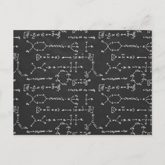 Formulering voor chemische stoffen briefkaart (Voorkant)