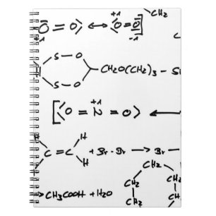 Formulering voor chemische stoffen notitieboek
