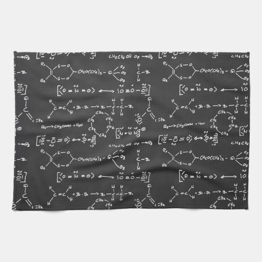 Formulering voor chemische stoffen theedoek (Horizontaal)
