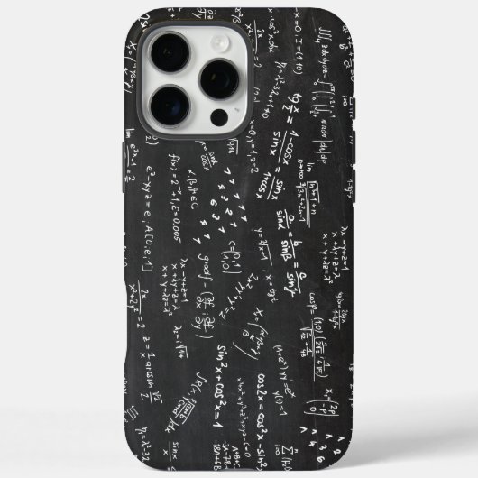 Formules en getallen vergelijkingen wiskunde Case-Mate iPhone case (Achterkant)