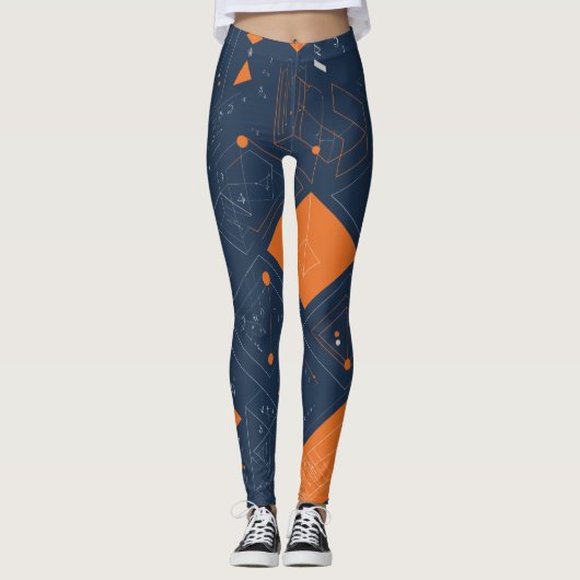 Formules en symbolen leggings (Voorkant)