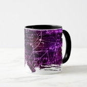 Formules in wiskundige ruimte mok (Voorkant rechts)