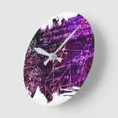 Formules in wiskundige ruimte ronde klok (Hoek)