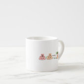 Formules van de Liefdesmok | Knuffelbeermok Espresso Kop (Voorkant rechts)