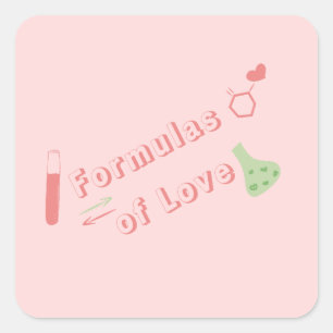 Formules van Liefde Sticker