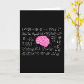 formules voor de wiskunde van slimme koppen kaart (Gele Bloem)