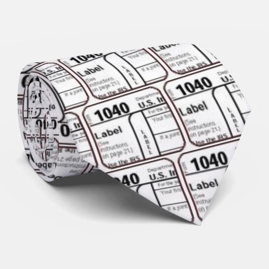 Formulier 1040 stropdas (Opgerold)