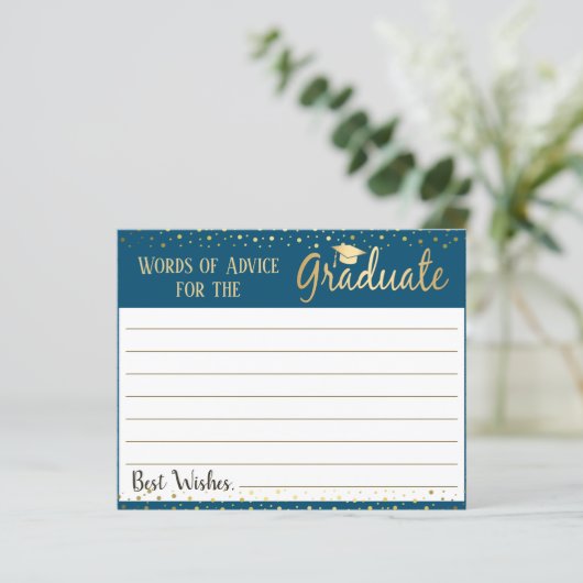 Formulier afstuderen van adviespapieren blad (Staand voorkant)