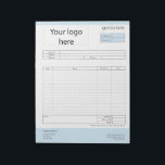 Formulier Business Quotting, Factuur of Verkoopont Notitieblok<br><div class="desc">Formulier Business Quotting,  Factuur of Sales Receipt Order Form</div>