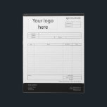 Formulier Business Quotting, Factuur of Verkoopont Notitieblok<br><div class="desc">Formulier Business Quotting,  Factuur of Sales Receipt Order Form</div>