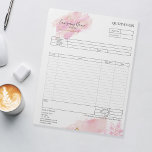 Formulier Business Quotting, Factuur of Verkoopont Notitieblok<br><div class="desc">Formulier Business Quotting,  Factuur of Sales Receipt Order Form</div>