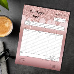 Formulier Business Quotting, Factuur of Verkoopont Notitieblok<br><div class="desc">Formulier Business Quotting,  Factuur of Sales Receipt Order Form</div>