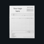 Formulier Business Quotting, Factuur of Verkoopont Notitieblok<br><div class="desc">Formulier Business Quotting,  Factuur of Sales Receipt Order Form</div>