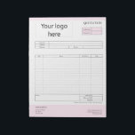 Formulier Business Quotting, Factuur of Verkoopont Notitieblok<br><div class="desc">Formulier Business Quotting,  Factuur of Sales Receipt Order Form</div>