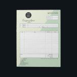 Formulier Business Quotting, Factuur, Voeg je Logo Notitieblok<br><div class="desc">Formulier Business Quotting,  Factuur of Sales Receipt Order Form,  voeg uw logo toe</div>