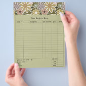 Formulier Florals Orde Flyer (Hand)