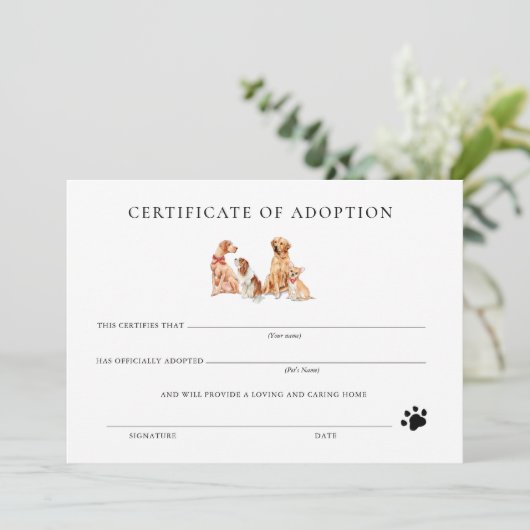 Formulier goedkeuringscertificaat voor zwart-witfo (Staand voorkant)