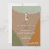 Formulier Grote opening winkel Abstract Kaart (Voorkant)