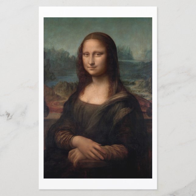 FORMULIER : LEONARDO DA VINCI : MONA LISA (Voorkant)