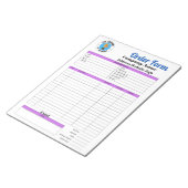 Formulier Productieorder Notitieblok (Schuin)