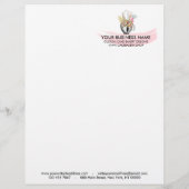 Formulier voor de illustratie van bakkerij flyer (Achterkant)