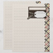 Formulier voor erfgoedontvangst / brochure (Voorkant / Achterkant)