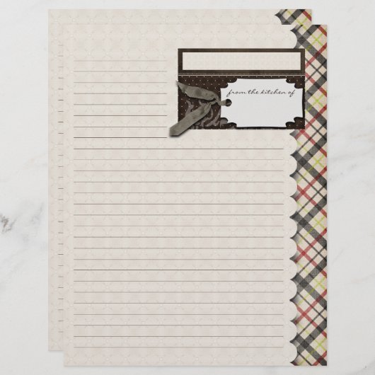 Formulier voor erfgoedontvangst / brochure (Voorkant / Achterkant)