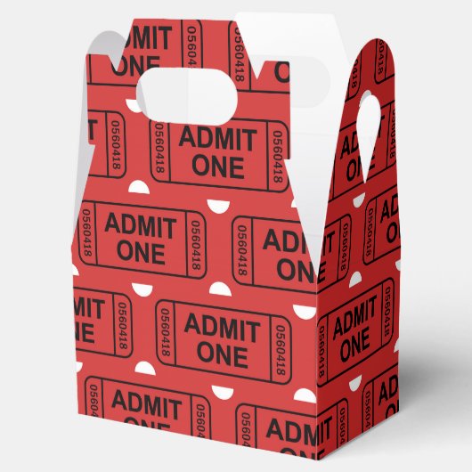 Formulier voor filmkaartenbonnen in het gunstvak bedankdoosjes (Geopend)