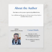 Formulier voor het in de handel brengen van Novel  Flyer (Achterkant)