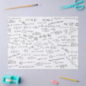 Formulieren en nummers voor wiskunde tissuepapier (Craft)