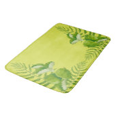 Formulieren groen op een Bath Mat (Gekanteld)