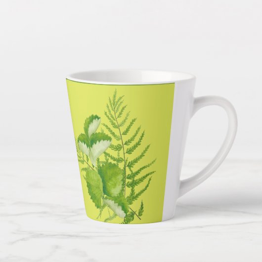 Formulieren groen op een kleine latte Mok (Rechts)