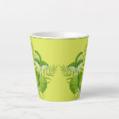 Formulieren groen op een kleine latte Mok (Voorkant)