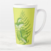 Formulieren in groen op een grote latte Mok (Rechts)