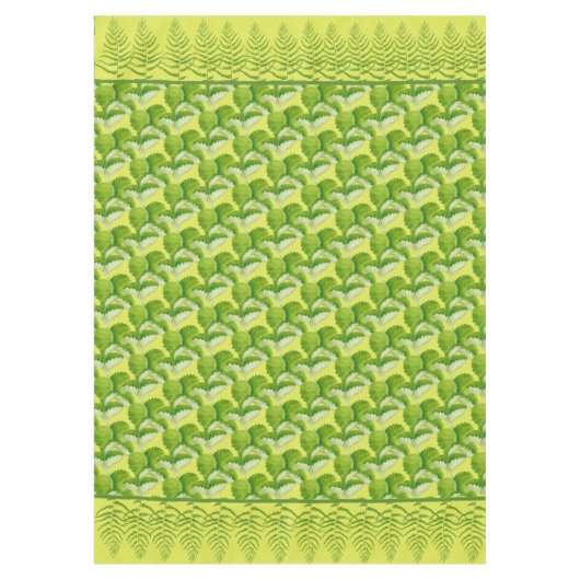 Formulieren in het groen op een tablet tafelkleed (Voorkant)