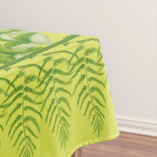 Formulieren in het groen op een tablet tafelkleed (Voorbeeld)